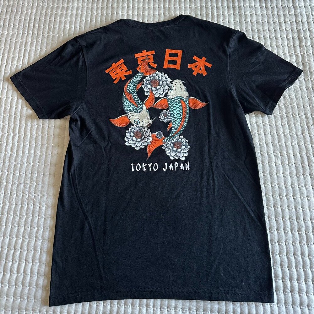 Tokyo Japan Koi Fish Graphic Tee | Bowery Supply Co